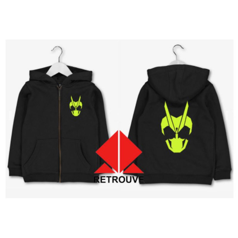PROMO jaket sweater hoodie anak kamen rider zero one