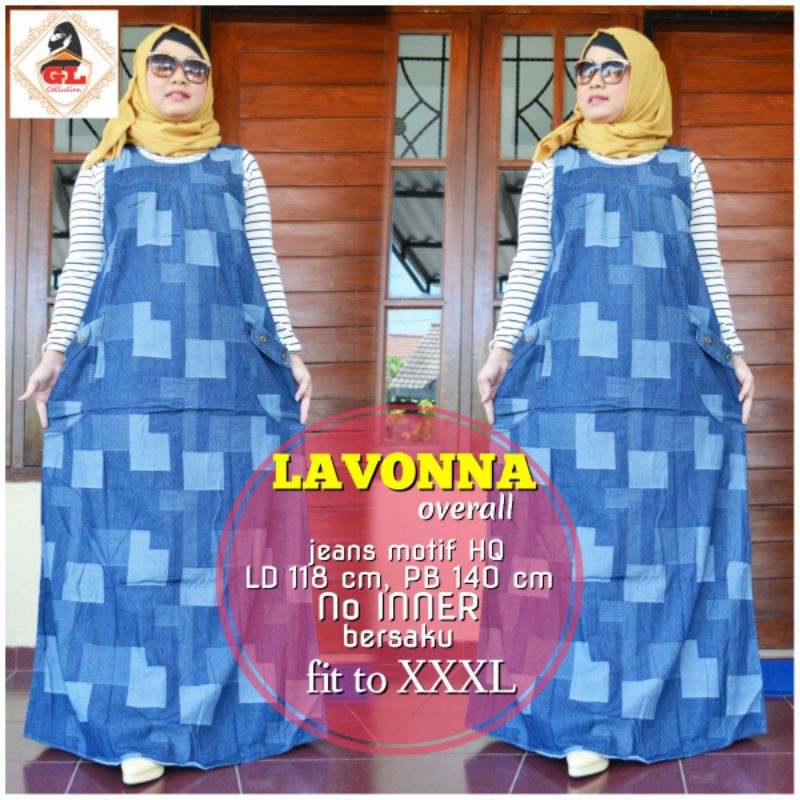 LAVONNA OVERALL BY GL COLLECTION