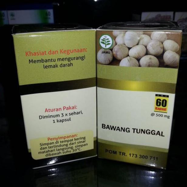 

Original!! Obat Kolesterol Penurun Lemak Jahat Dalam Darah Herbal Bawang Tunggal Alami