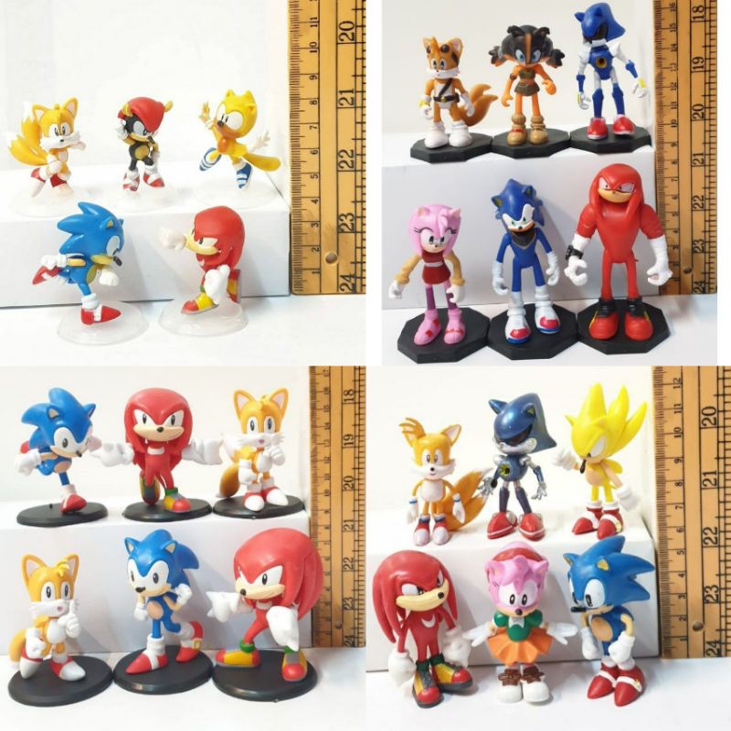 Sonic The Hedgehog Figure Mainan Pajangan