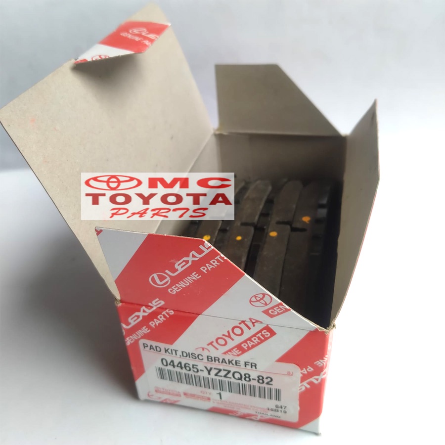 Brake Pad Kampas Rem Depan Kijang Innova 04465-YZZQ8-82