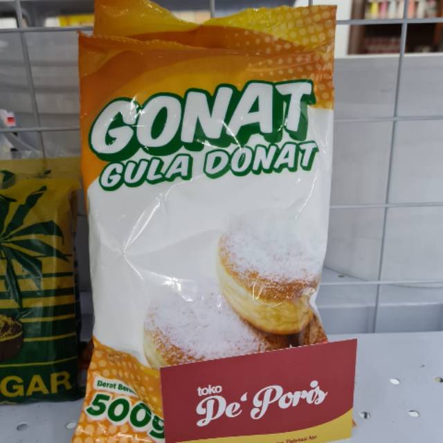 

Gula Donut Gonut 500gr / Tepung gula donut Gonut 500gr