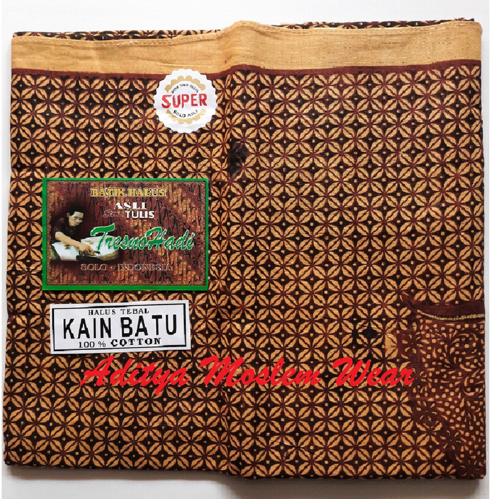 KAIN SAMPING KEBAT PANJANG / KAIN JARIK BATIK TRESNO HADI / KAIN BATU SUPER HALUS