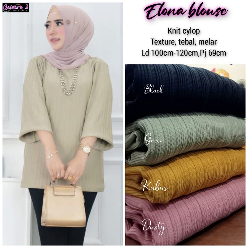 ELONA BLOUSE BY QAISARA