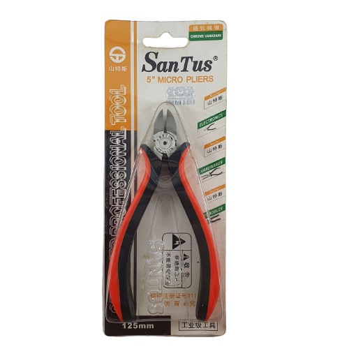 Tang Potong 5 inch Santus Micro Plier 125m ST-511A