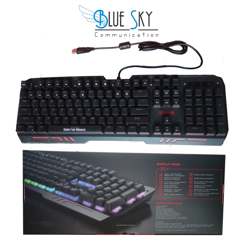 KEYBOARD GAMEN TITAN 21 LIGHT MODE