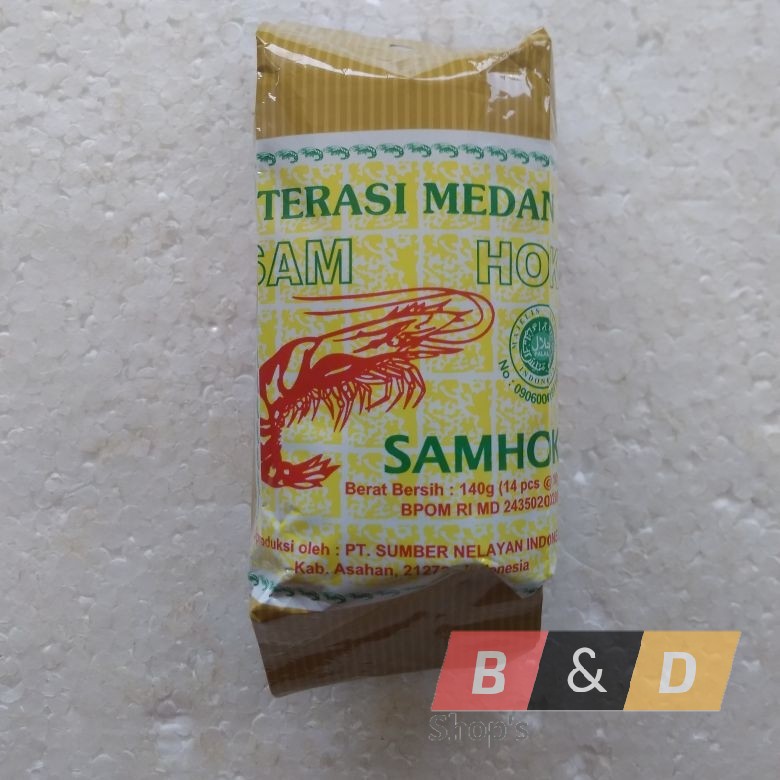 

SAMHOK. Terasi Udang Asli Medan [11 Keping].