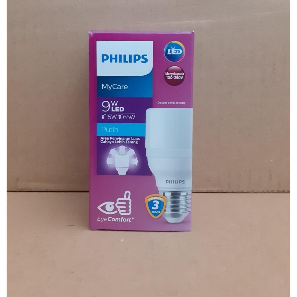 Philips Lampu LED Bright 9 watt | LED Bright Philips 9W