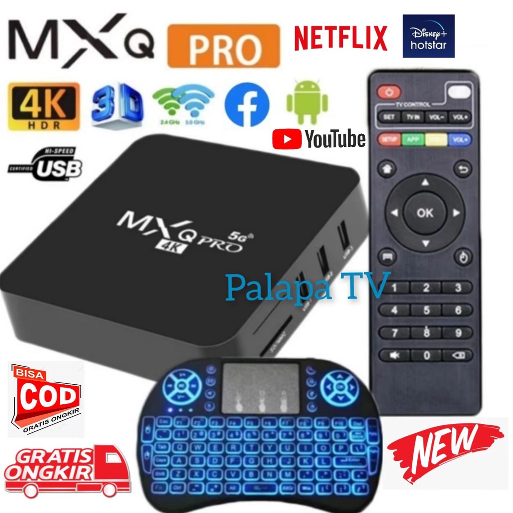 Android TV BOX MXQ PRO / STB TV BOX Android MXQ PRO