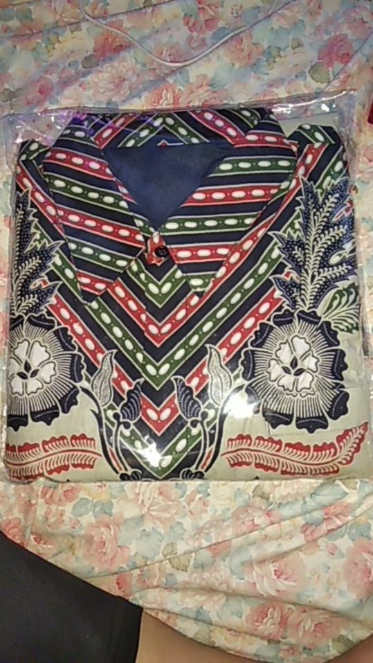 Kemeja Batik Satya Kencono Full Furing Katun Halus Ori Solo