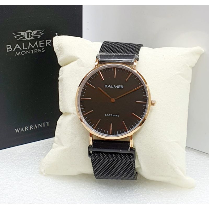 JAM TANGAN COWOK BALMER 7942 RANTAI PASIR MAGNET ORIGINAL
