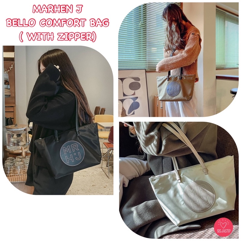 Marhen J Bello Comfort ( with zipper ) tanya stock sblm transaksi