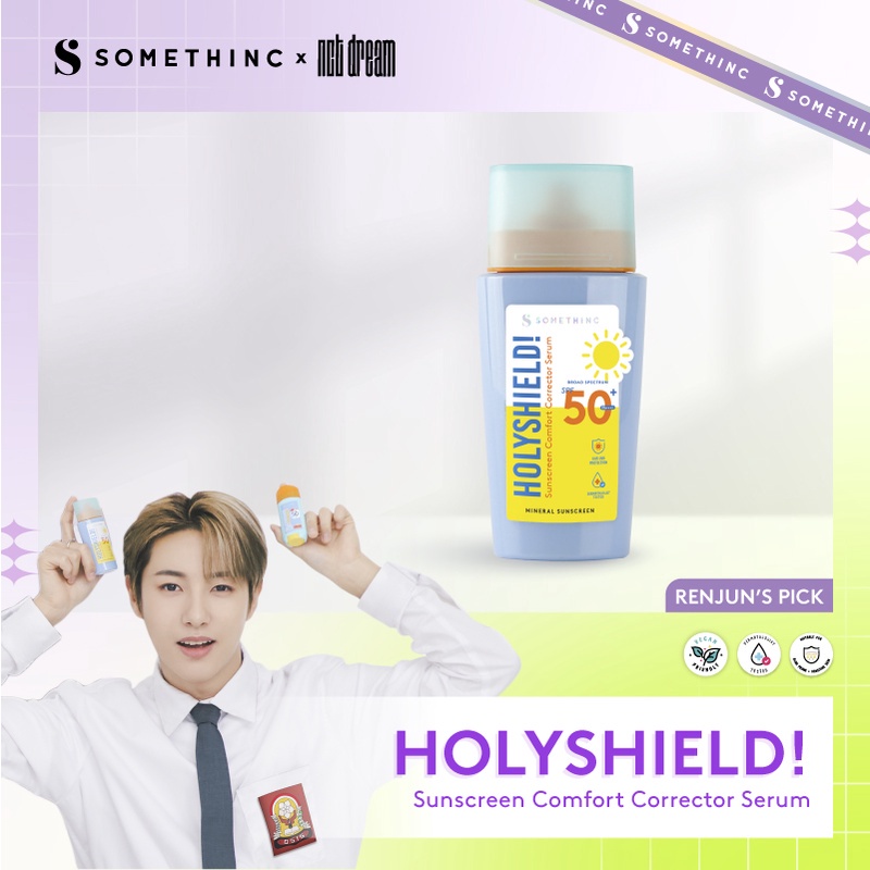 SOMETHINC Holyshield! Sunscreen Comfort Corrector Serum SPF 50+ PA++++