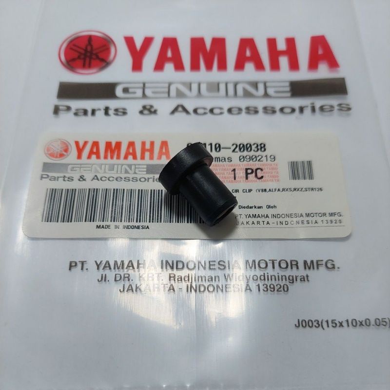 Mur karet dudukan Wingshield Visor Yamaha N MAX NMAX AEROX LEXI karet tebal original