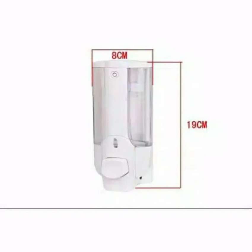 Dispenser tempat sabun cair single with key lock - single touch soap