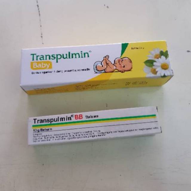 Transpulmin Baby BB 10 / 20 Gram balsem batuk pilek untuk bayi