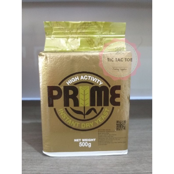 Ragi Instant / Pengembang Roti PRIME YEAST 500gr