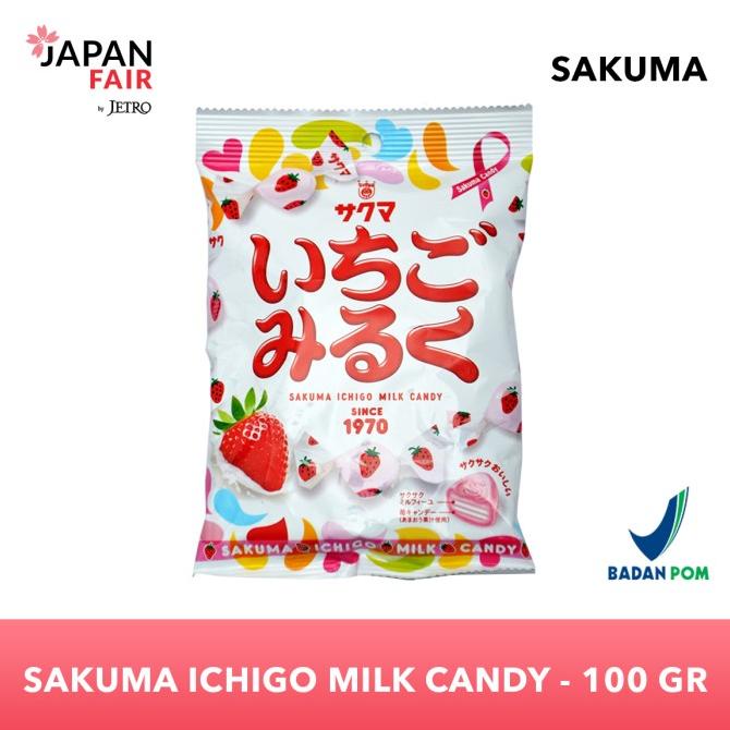 

Permen Jepang Sakuma Ichigo Milk Candy 100 Gr