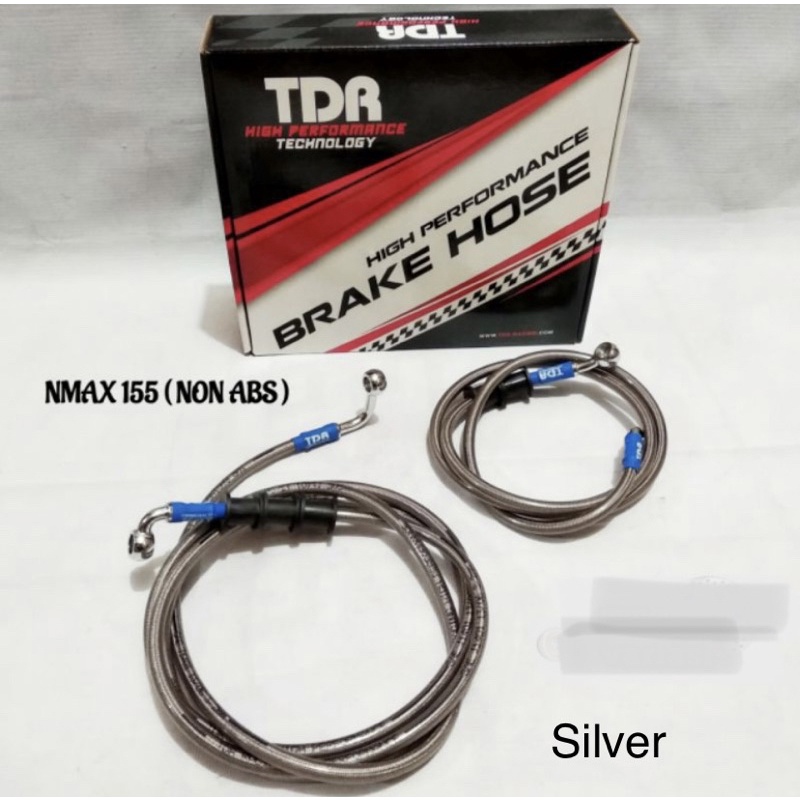TDR Selang Rem NMAX Old NMAX New NON ABS Silver