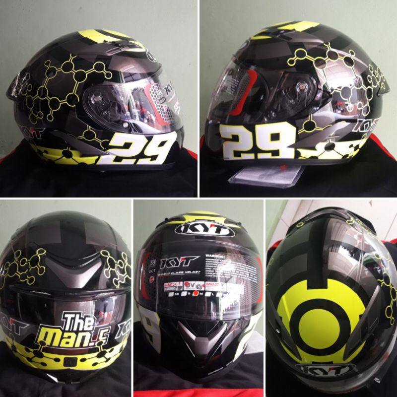 helm kyt vendetta 2 andrea iannone se 1 gunmetal