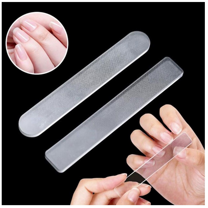 A102-A328 KIKIR KUKU KACA menghaluskan kuku mempercantik kuku halus murah kaki tangan mesin manicure meni pedi salon nail buffer pengkilap salon cantik termurah viral nano glass nail buffer box