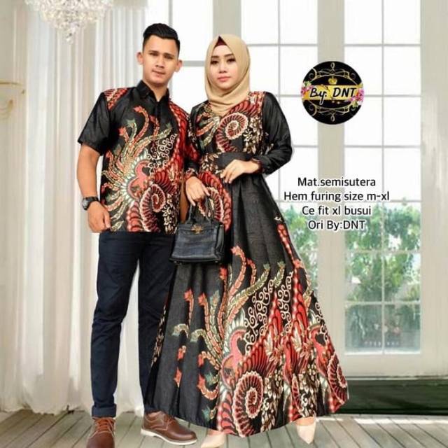 Jual Baju  Batik  Couple  Ukuran  Big Size Berbagai Ukuran 