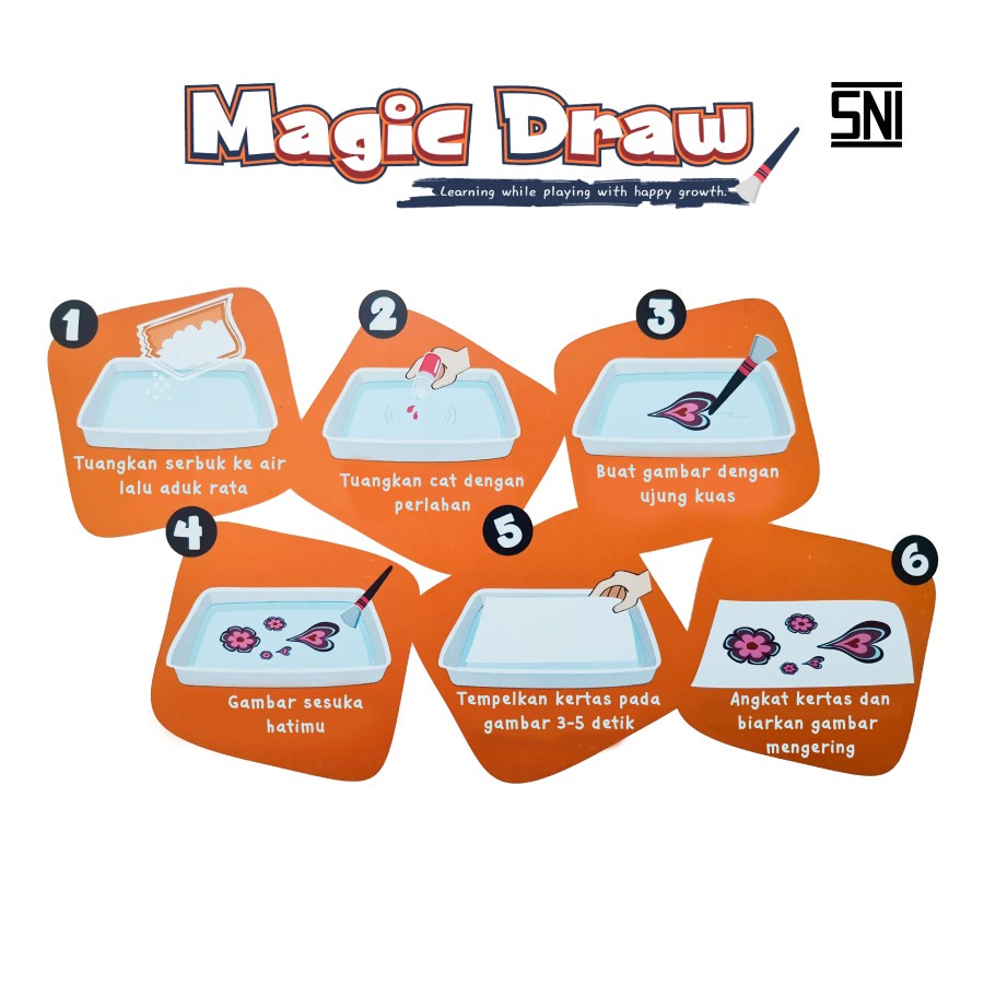 Mainan Anak Import Magic Draw - DIY Floating Water Painting