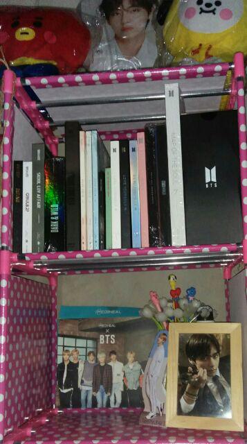 Rak Buku Serbaguna Rak Portable (mudah Dibongkar Pasang)