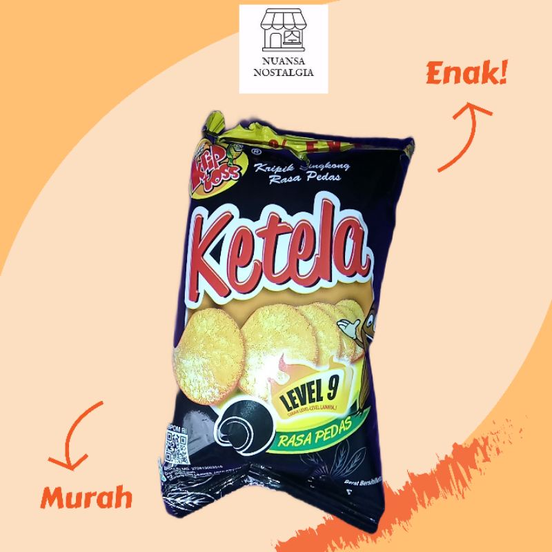 

TERMURAH! Kriptoss Keripik Ketela / Kriptela Pedas Aneka Level - Jajan Jadul