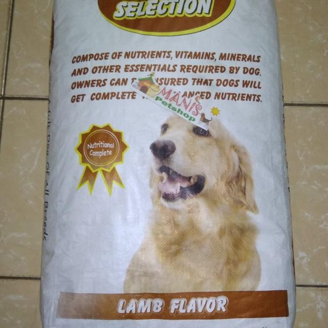 

Canine Selection Dog Food Lamb Flavor 20Kg/Dry Food (Via Go-Jek)