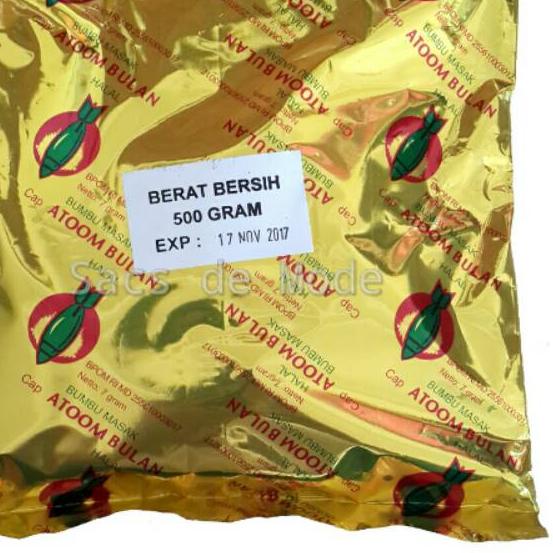

⚡️ Bumbu Masak Cap Atoom Bulan / Atom Bulan (500gr) serbuuu !