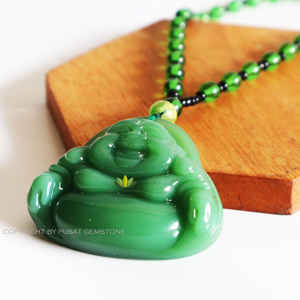 Kalung Giok Dewa Milefo Dewa MI Le Fo III