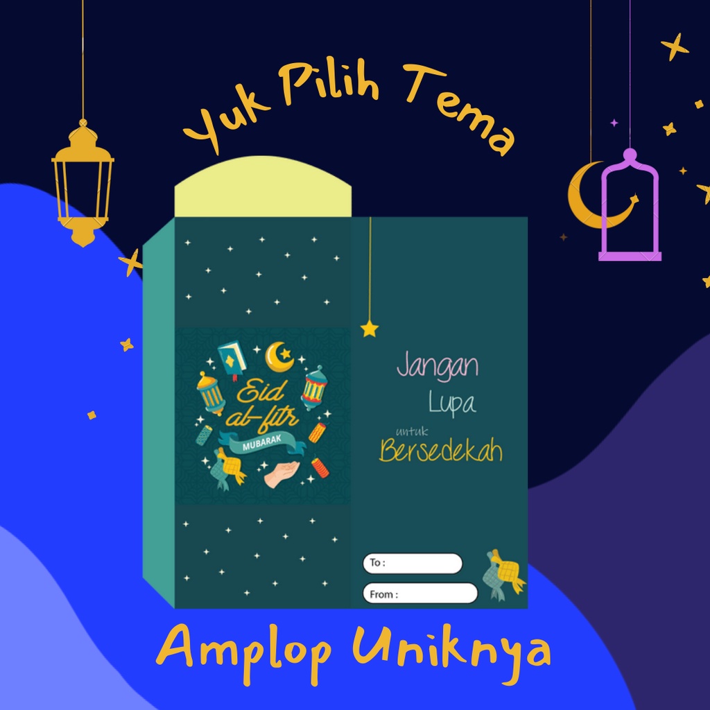 

Amplop Panjang Unik - Uang tanpa dilipat