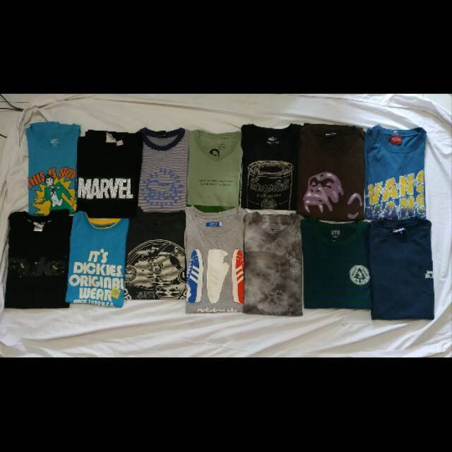 Borongan kaos second branded kondisi mantap