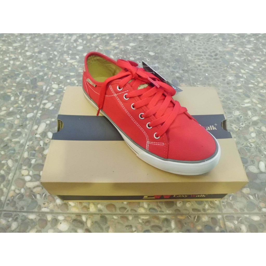 Sepatu Sneakers Easy Walk EW1007177 (Red/White)