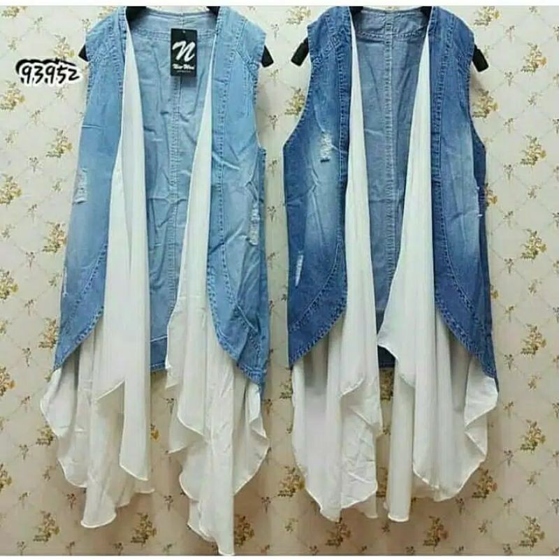 CARDIGAN JEANS WANITA | OUTER JEANS WANITA