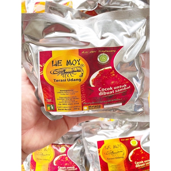 

Terasi Lie Moy / Terasi Panggang 250gr