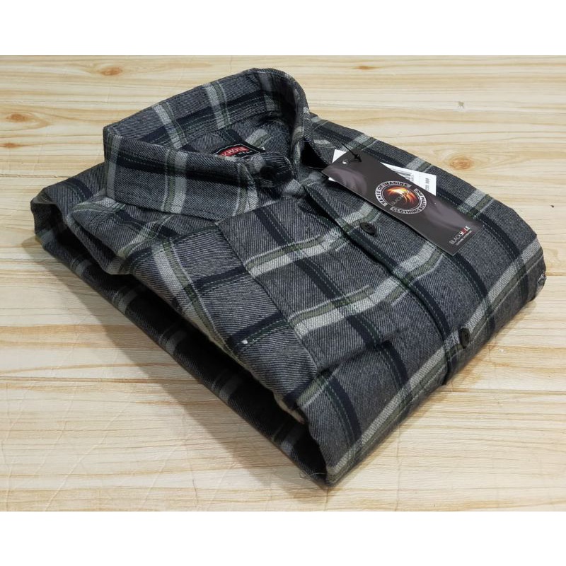 Kemeja Flanel Premium Bigsize (5XL-6XL)