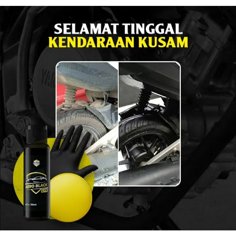 Penghitam Kendaraan Aero Black Lite 30ml