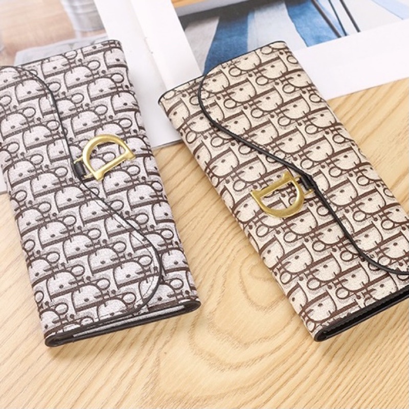 TI 3102 - DOMPET PANJANG WANITA IMPORT MURAH DOMPET BRANDED KOREA - H