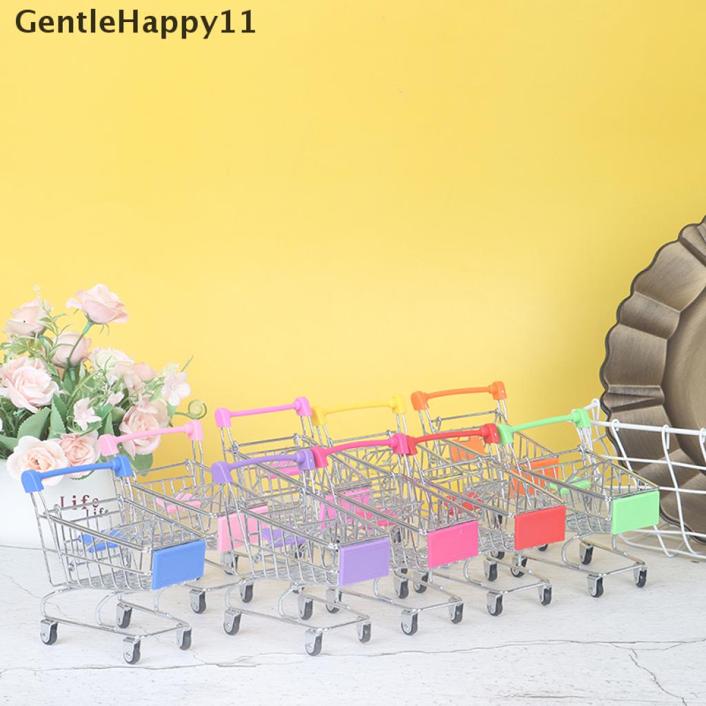 Gentlehappy 1pc Mainan Trolley Belanja Supermarket Mini Untuk Anak