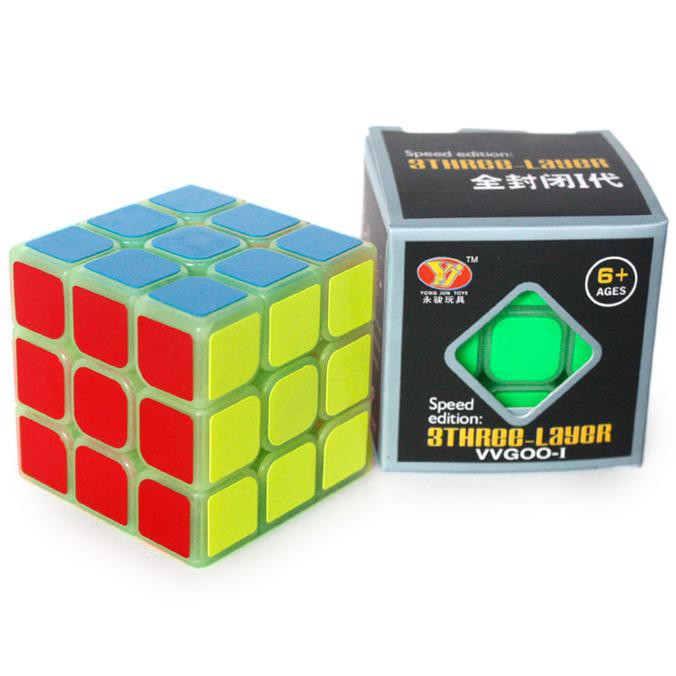 SPESIAL MAINAN EDUKASI MURAH Mainan Rubik - 3x3 Yong Jun 3 Layers VVGOO-I Speed Ed