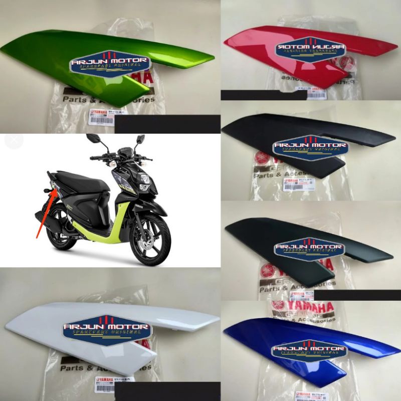 lid cover side body belakang kanan luar xride 125 x ride 125 original yamaha