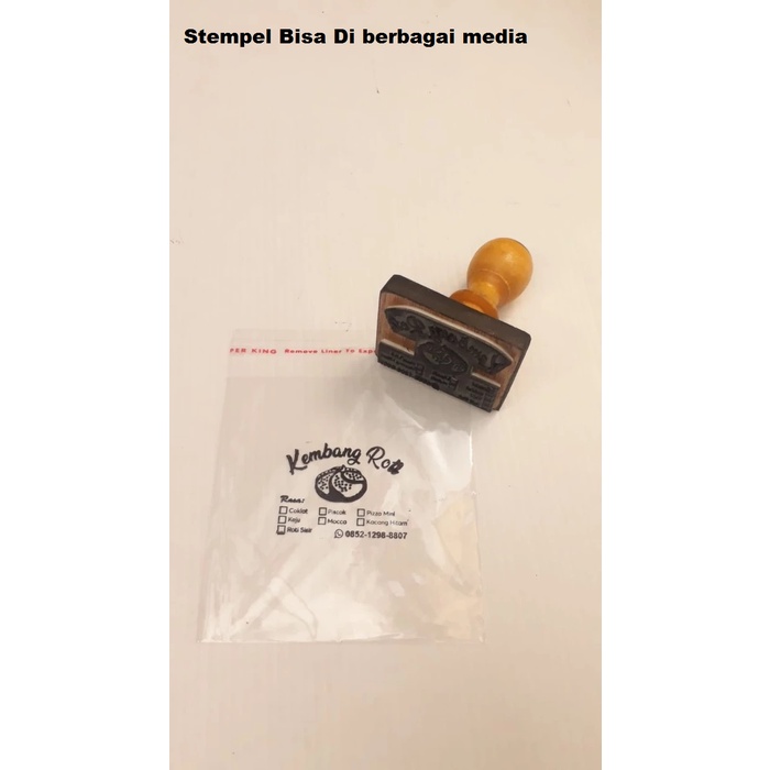 stempel plastik permanen