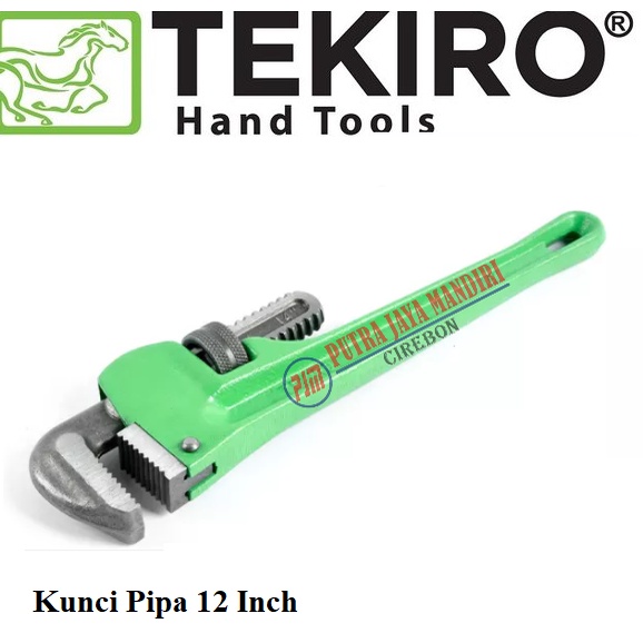 Tekiro Kunci Pipa 8 Inch 10 Inch 12 Inch / Kunci Pipa / Pipe Wrench 8&quot; 10&quot; 12&quot;