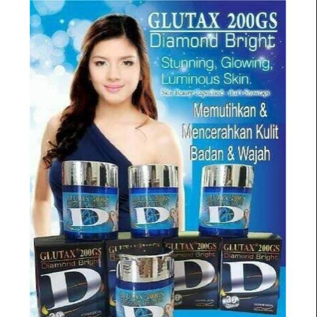 Glutax 200GS Diamond Bright Capsule / Kapsul Pemutih Glutax 200GS