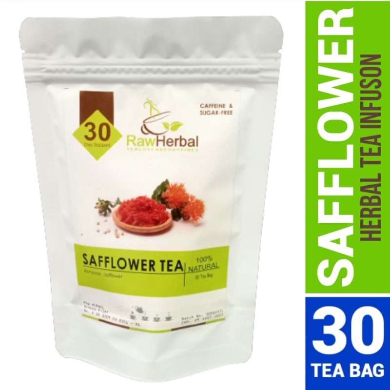 SAFFLOWER TEA : TEH BUNGA SAFFLOWER (30 TEA BAG)