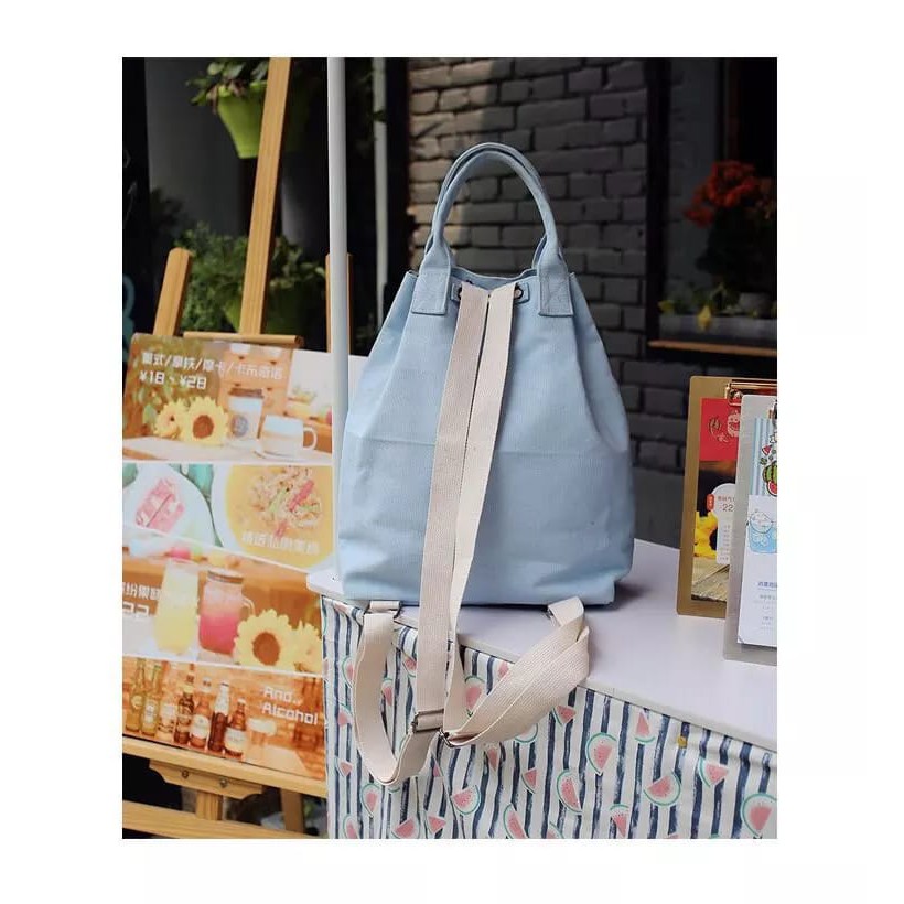 Should Bag - Tas Ransel Sekolah Anak Wanita Dan Pria Terbaru 2021 Kekinian Motif Carakter Serut Ellish Korean Style Murah