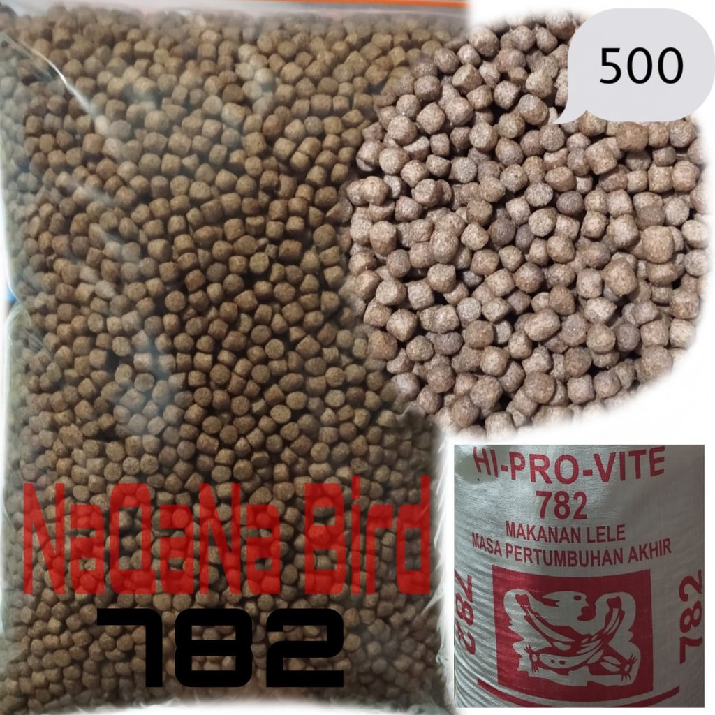 782 Pelet Lele Masa Akhir Pertumbuhan