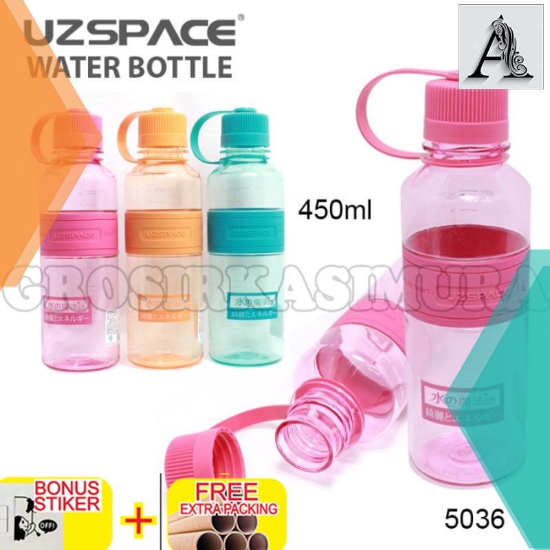 

Promo my bottle/infused water/botol minum bahan plastik tritan BPA FREE 5036 - Fuchsia